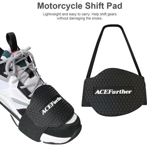Motorcycle Shoes Protective Gear Shift Pad Moto Gear Shifter Shoe Boots Protector Shift Sock Boot Rubber Cover Shifter Guards