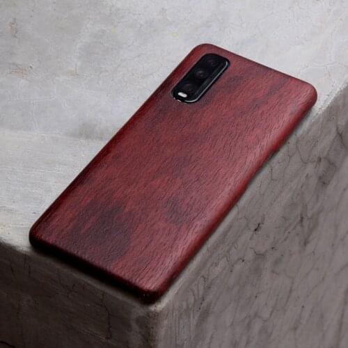 For oppo find X3/X3 Pro/ X2 /X2 Pro walnut Enony Real Wood Rosewood MAHOGANY Wooden Hard Back Case Cover