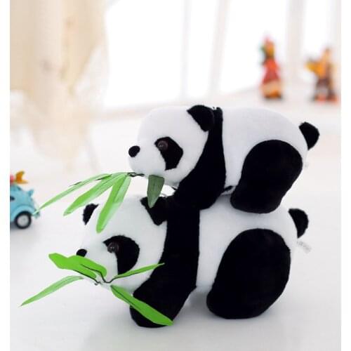 1PC 10-22cm Super Cute Stuffed Animal Soft Lying Panda Plush Toy Birthday Christmas Gift Present Stuffed Toy For kids baby