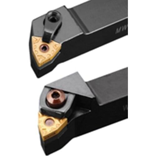 10PCS WNMG080404-MA and 1PCS WWLNR1616H08 WWLNR2020K08 MWLNR1616H08 MWLNR2020K08 MWLNR2525M08 95 Angle CNC Turning Tools Holder