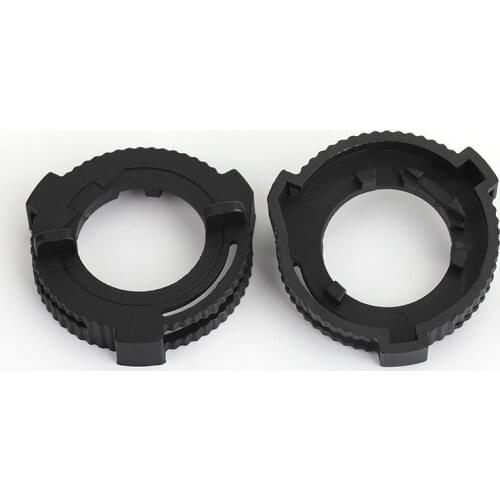 2pcs LED H7 Bulb Holder Adapter LED Headlight Headlamp H1 Base Adapter for Ford Fiesta