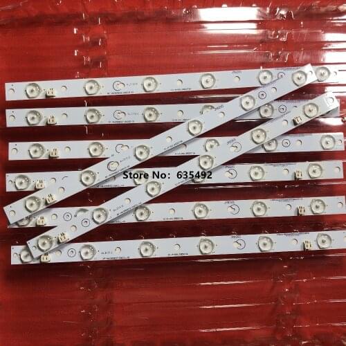 4PCS(R+L) AM01 4218-D LED Backlight strip IC-A-KKL39D073R/L RF-AH390B32-0601R RF-AH390B32-0601L