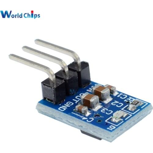 5pcs 5V To 3.3V DC-DC Step Down Power Supply Buck Module AMS1117 800MA Automatic Adjustable Boost Board Start Limit Voltage