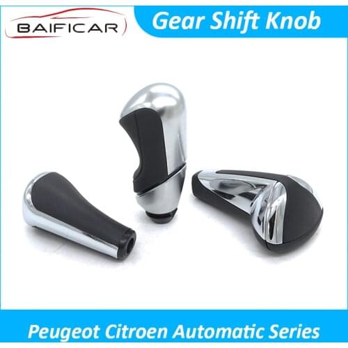 Baificar Brand New Quality Gear Shift Knob For Peugeot 308 408 307 301 3008 Citroen C-Quatre C-Triomphe C2 Automatic