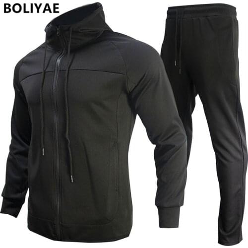 Мужские спортивные толстовки BOLIYAE China At AliExpress