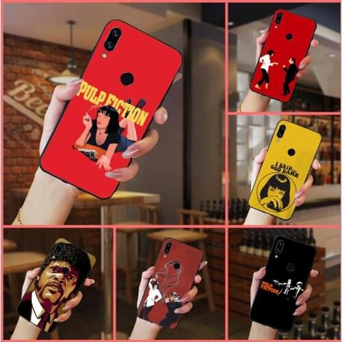 Pulp Fiction movie Phone Case For Xiaomi Redmi note 7 8 9 t k30 max3 9 s 10 pro lite