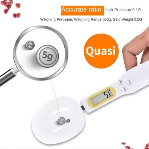500g/0.1g Precise Digital Measuring Spoons Kitchen Measuring Spoon Gram Electronic Spoon With LCD Display Kitchen Accessories