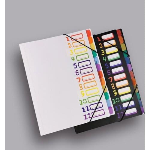 Multi Layer A4 Folder Data Book Pp Student Test Paper Storage Folder Music Score Classification Folder Storage Bag Storage Book