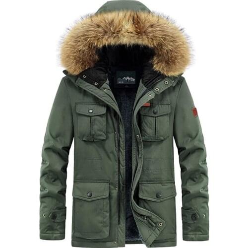 Brand Thick Winter Parkas men Plus Size 7XL 8XL Military Winter Jacket Men Outwear Fleece Cotton Parkas Outdoors Coats