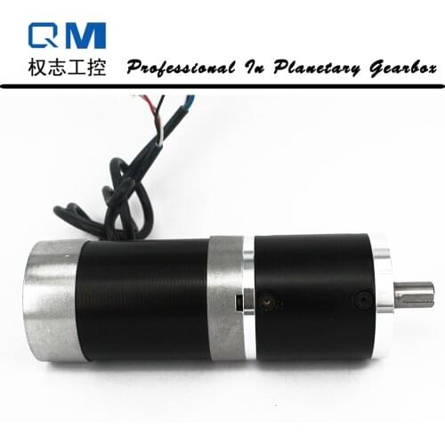 NEMA23 120W 24V 4000Rpm Gear Brushless DC Motor BLDC Planetary Gearbox Ratio 30:1 Reducer