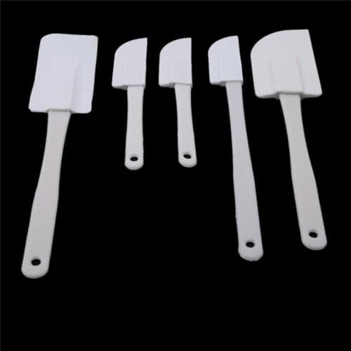 Silicone Cake Sugarcraft Butter Batter Scraper Fondant Baking Pastry Decoration Tools Cake Spatula Brush Kitchen Tool