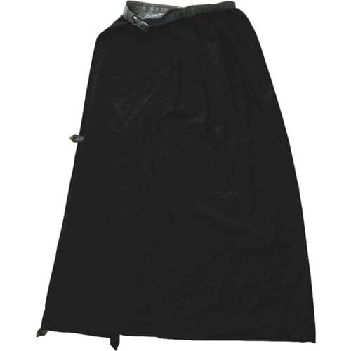 Outdoor Rain Skirt Waterproof Lightweight Rain Pants Camping Floor Mat Carpet Mountain Dirty Apron Poncho for Hiking Cycling Cam