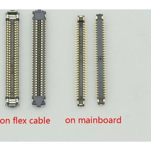 5Pcs/lot For Samsung A50 A505 A505F USB Charger Charging Dock Port FPC Connector Contact Plug On Board Mainboard on Flex 64pin