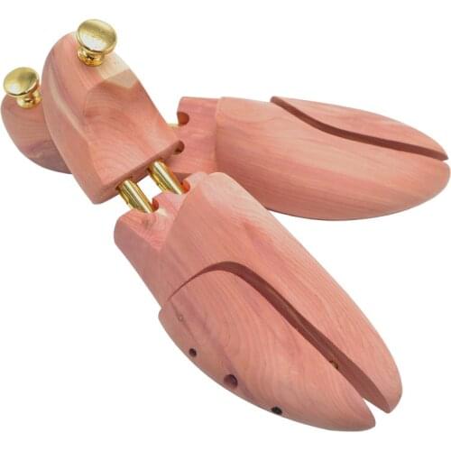 1 Pair High Quality wood shoe trees Wooden Shoes Tree Shaper Keeper EU 35-46 adjustable