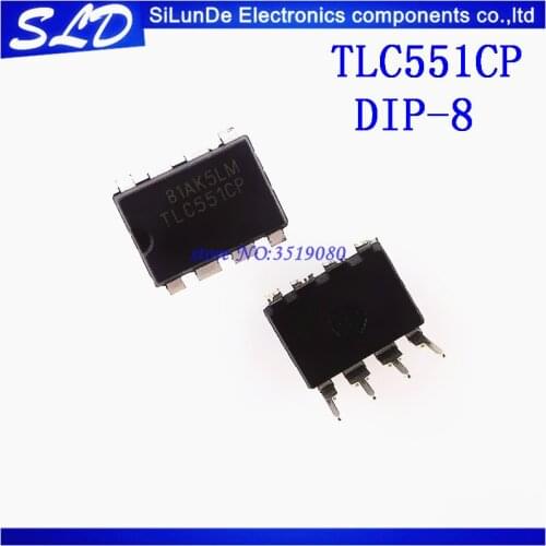 1pcs/lot TLC551CP TLC551C TLC551 DIP-8 new and original In Stock