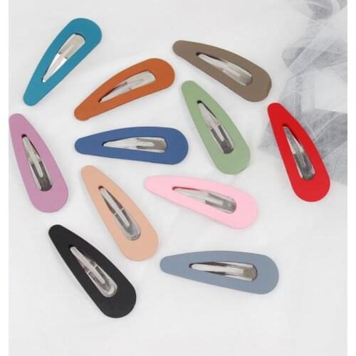 11Pcs 11colors Fashion Women Girls Hair Clip BB Hairpins Metal Barrettes Hair Holder Styling Tools Accessories For Daily Life