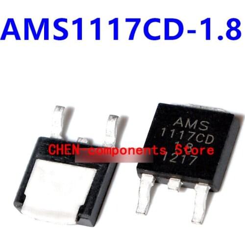 20pcs AMS1117CD-1.8 TO-252