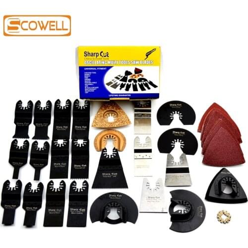 50% Off Oscillating Tool Saw Blades Accessories Dremel As Fein 50 Pcs/set Material Type Renovation Tools Saw Blades For Multi