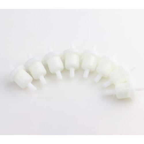 5PCS Universal Petrol Gas Inline Fuel Filter Oil White Color For Motorcycle ATV Dirt Pit Bike Car Scooter GL004