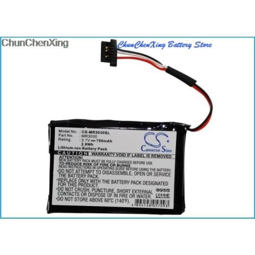 Cameron Sino 750mAh Battery MR3030 for Magellan RoadMate 3030, RoadMate 3030-LM