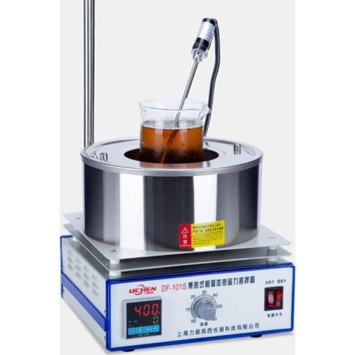 DXY Magnetic Stirrer Mixer Experiment Digital Display Constant Temperature Heating Water Bath Oil Bath DF-101S