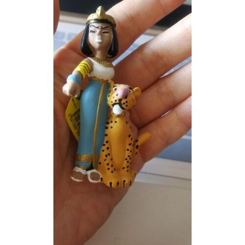 Pvc figure model Toys queen and leopard 1pcs