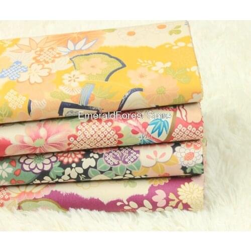 Cotton imported and wind printed cotton fabric handmade DIY clothing dress baby clothes bag fabric cotton