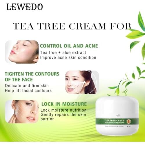 LEWEDO Anti-Wrinkle Day Creams Moisturizers Remove Fine Lines Facial Essence Cream Shrink Pores Whitening Face Cream 30g