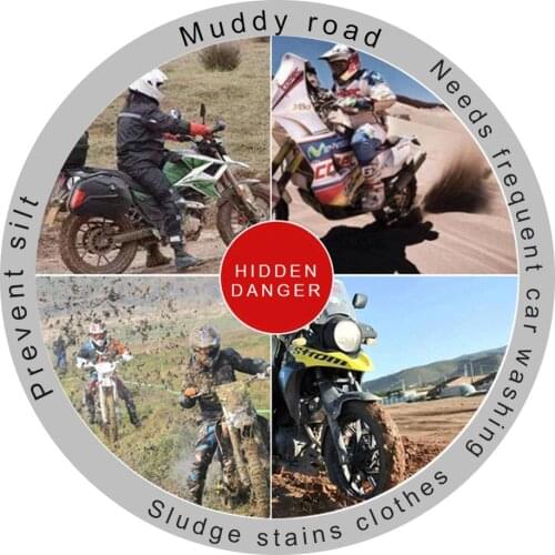 Motorcycle Fender Behind Rear Fender Eliminator For Suzuki Gn125 / Gn250 Splash Guard