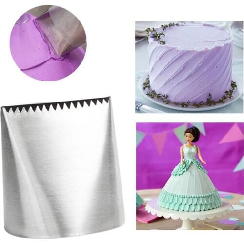 Stainless Steel Cake Nozzle Oversized Bakery DIY Cake Making Cream Decor Mouth Kitchen Cake Icing Piping Nozzles Baking Tools