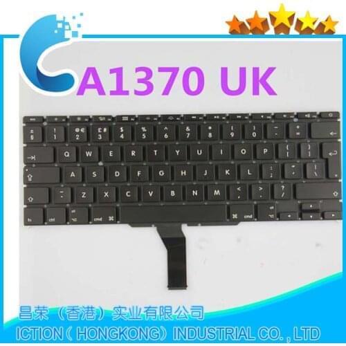 Brand New UK Keyboard For Macbook Air 11" A1370 A1465 UK Keyboard Replacement 2011 2012 2013 2014