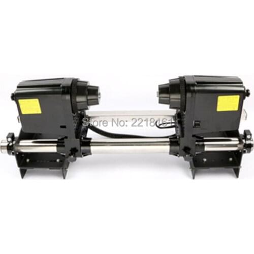 Roland VP540 VS640 eco solvent plotter printer DX5 DX7 roller auto take up system Mimaki Xuli Smart color paper Take up reel