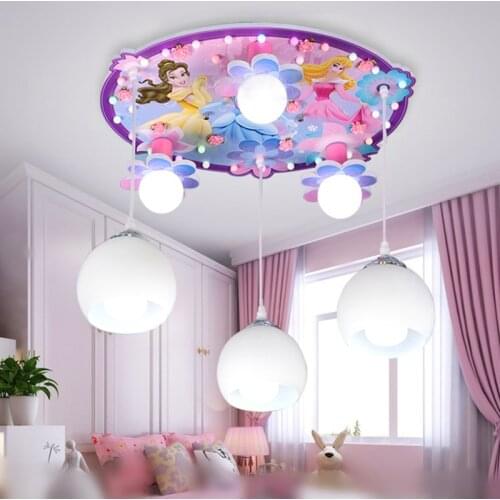 Modern girl bedroom decor led lights for room indoor chandelier lighting chandeliers ceiling lamps for living room decoration