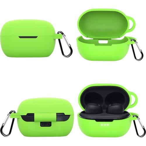 Silicone Protective Case For JBL Tune 115TWS Wireless Bluetooth Earphone Shockproof Dustproof Earphone Protector Cover Shell