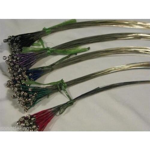 10 sets high quality german silver violin 5 strings ball end violin Part 3/4-4/4