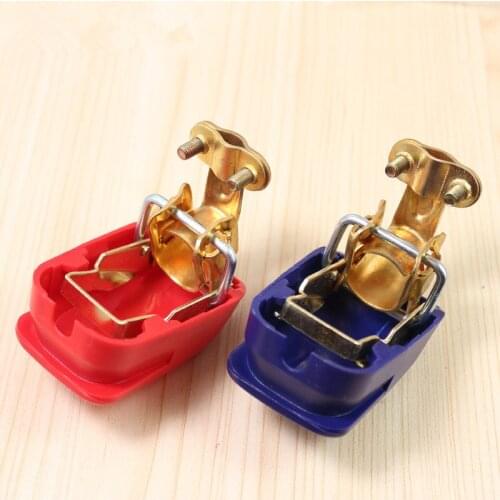Universal 1 Pair 12V Quick Release Battery Terminals Clamps for Car Caravan Boat Motorcycle Car-styling