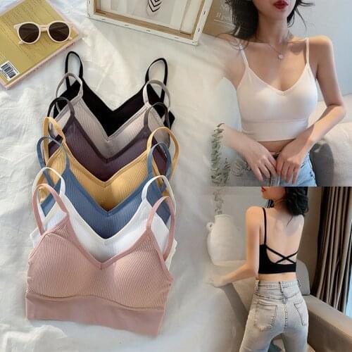 Yoga Tops Fitness Women Girls Sport Bra Cotton Women Fashion Bra Tops Breathable Yoga Running Sport Bra Sujetador Deportivo