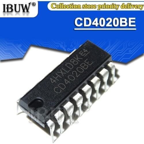 100PCS CD4020BE DIP16 CD4020 DIP-16 CD4020BD DIP