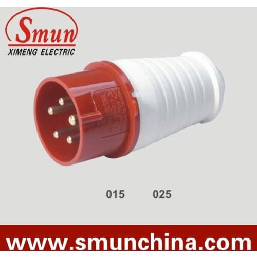 16A 3p+N+e 220-415v industrial plug with CE ROHS 1 year warranty european type
