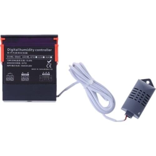 Digital Humidity Controller Hygrostat Relay Hygrometer Control Switch AC 220V