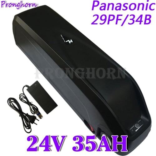For Panasonic 24V 9Ah 10Ah 12Ah 14Ah 15Ah 17Ah 18Ah 20Ah 22Ah 25Ah 30Ah 35Ah Electric Bicycle Battery with 30A BMS +5A Charger