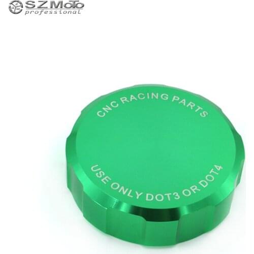 For KAWASAKI ZX-10R NINJA 2004-2015 2014 Aluminum Motorcycle Accessories Front Brake Master Cylinder Fluid Reservoir Cover CNC