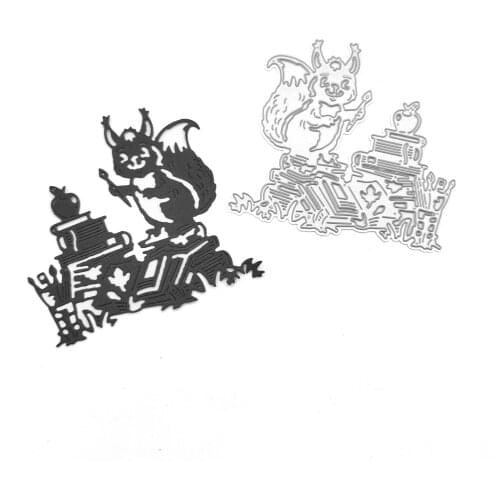 Julyarts Squirrel New Cutting Dies for 2021 Craft Supplies for Scrapbooking Card Decoration Making