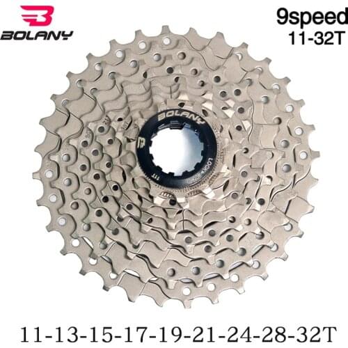 Bolany 9 speed cassette MTB 9V 11-42T 11-40T 11-36T 11-32T mountain bike freewheel Wide Ratio ultralight bicycle flywheel cog
