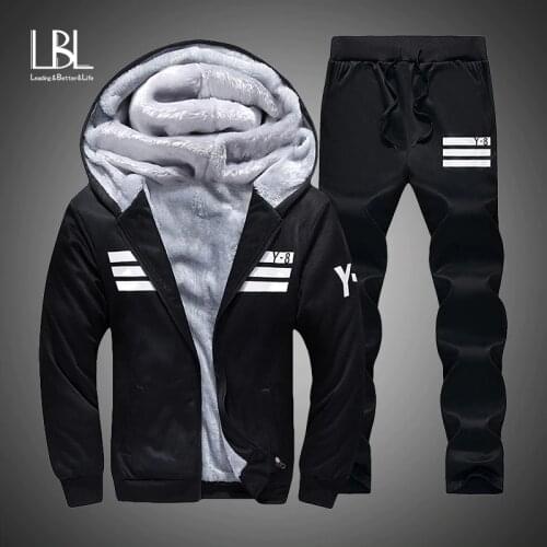 LBL LEADING THE BETTER LIFE Men's Hoodies With Fur