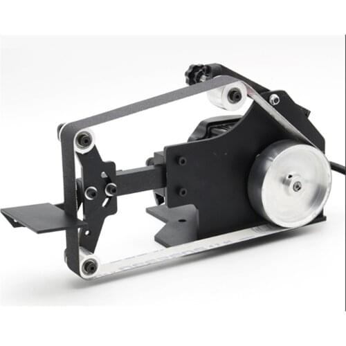 700W 220V Desktop Belt Sander DIY Woodworking Polishing Machine 0-7500RPM 762x25MM Or 762x35MM Belt Machine YS