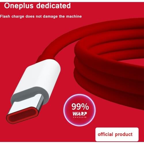 Oneplus 9 8 Pro Original 6.5A Warp Dash Quick Charger Cable USB 3.1 Type C Fast Charge Data Wire For One Plus 8t 9R 5G 7T 6T N10
