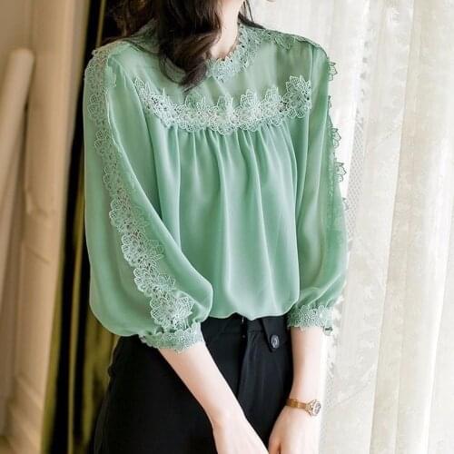 Womens Chiffon Blouses Pateekate China