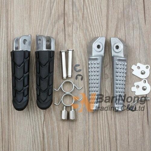 Motorcycle Front and Rear Footrests Foot pegs For Honda CB400 Superfour VTEC 1-4 CB250 CB900 Hornet 250 900 CB1300