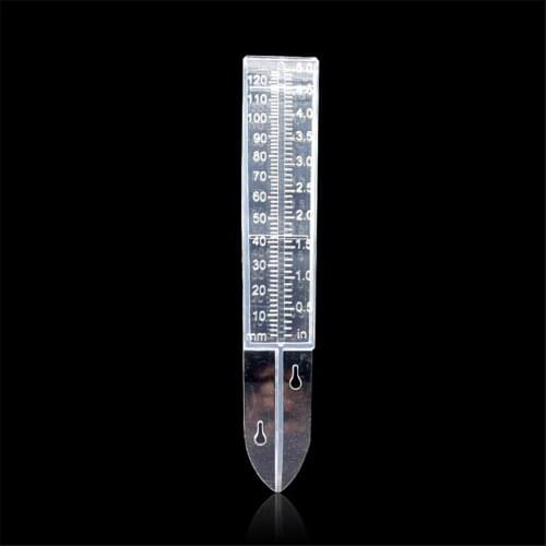 Professional Conical Rain Gauge Plastic Clear Outdoor Home Garden DIY Craft Transparent For Easy Observation Tool Rain Gauge M17